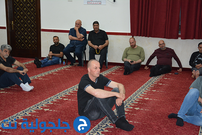 حفل لتوديع حجاج بيت الله الحرام في جلجولية